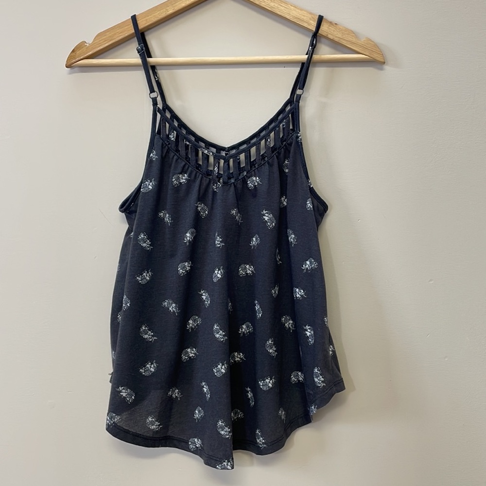 Asymmetrical Strappy Halter Top